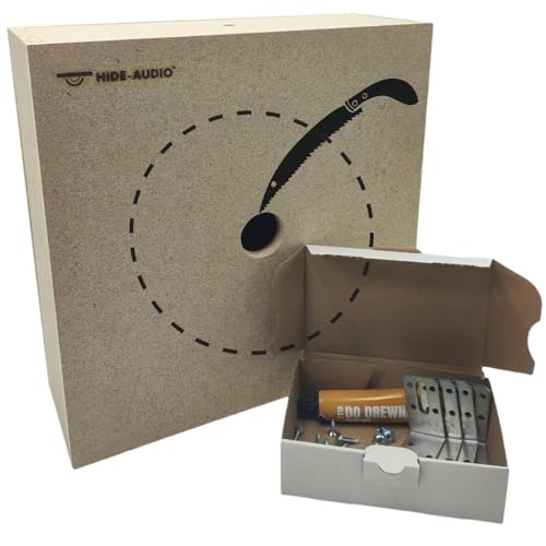 Akustisches Gehäuse UNIVERSAL für Einbaulautsprecher - V-LITE Hide-Audio™ V330u