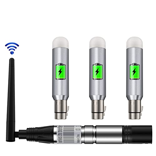 Wireless DMX Controller, Wireless DMX512 Transmitter/Empfänger LED Beleuchtung Licht Controller Arbeit mit DMX Controller für Moving Head Licht Bühnenlicht Bars Led Par Licht Disco Party Licht