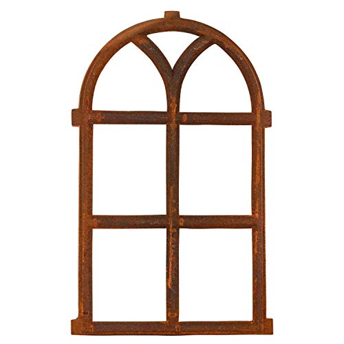 aubaho Nostalgie Stallfenster 68x40cm Eisenfenster Eisen Fenster Rahmen Rost Antik-Stil