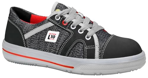 ELTEN Damen Elten Sicherheitsschuhe Low S2, Damen, Sportlich, Sneaker, Leicht, Dunkelblau, St Sicherheitshalbschuh Sensation Lady Now ESD S2 größe 38, Schwarz, 38 EU