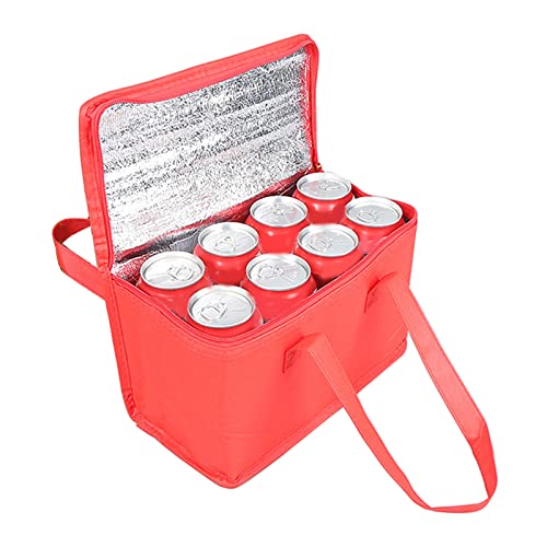 Weiche Thermotaschen für Lebensmittellieferung, große Kühltasche, isolierte Lunchtasche, faltbare Tasche
