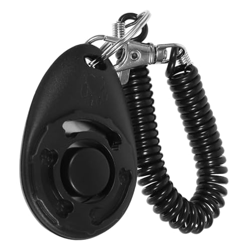 SEWOART Klicker Für Haustiertraining Clicker Für Hundetraining Katzenklicker Hundetrainer Clicker-katzentrainer Clicker Zum Katzentraining Trainingsgeräte Für Hunde Welpenklicker Abs Black
