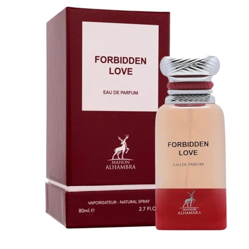Maison Alhambra Forbidden Love Eau de Parfum für Herren, 80 ml, Spray