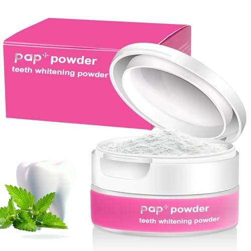 50g Zahnaufhellungspulver,Zahnpulver für Weiße Zähne,Teeth Whitening Powder,Zahnrestauration Pulver,Bleaching Zähne gegen Zahnverfärbungen,Entfernt Jahrelange Flecken,Frischer Atem