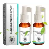 Breath Ease Lungenspray, Breathease Lungen-Wiederherstellungsspray, Breathease Lungenspray, Herbal Lungenreinigungsspray, 30ml/PCS (2PCS)