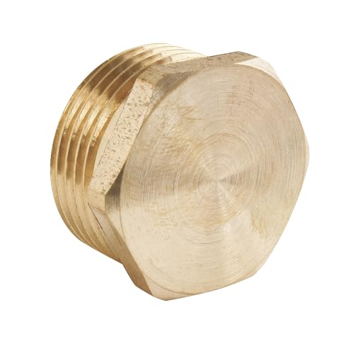 SOMATHERM FOR YOU - Stecker Messing Rohöl - Male 12/17 - Beutel von 2 Stück
