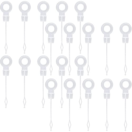 20 Stück Kühlschrankkolben Universal Kühlschrank Kolben Ablaufloch Gefrierschrank Entfroster Werkzeug 10cm Kunststoff Kolben für Kühlschrank Abfluss Loch Reiniger