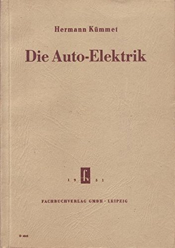 Die Auto-Elektrik