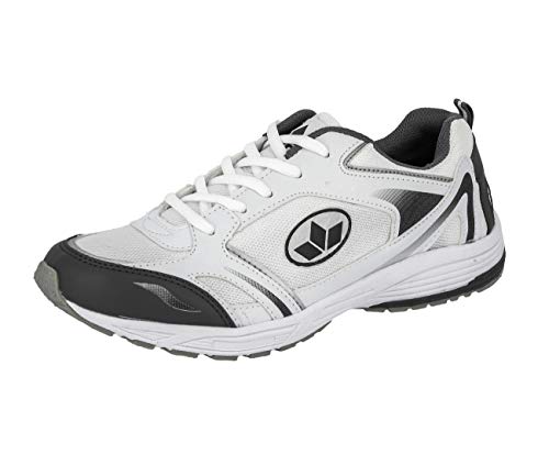 Lico MARVIN Herren Fitnessschuhe, Weiß/ Grau, 39 EU