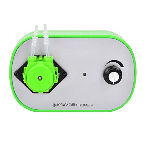 Schlauchpumpe, G628-1 Schlauchpumpe mit einstellbarer Drehzahl Dosierpumpe 100-240V(4～18ml/min (G628-1-1) EU PLUG)