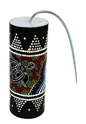 GURU SHOP Musikinstrument aus Holz, Musik Percussion Rhythmus Klang Instrument, Handgearbeitet - Gewittermacher, Donner 2, Braun, 20x8x8 cm, Musikinstrumente