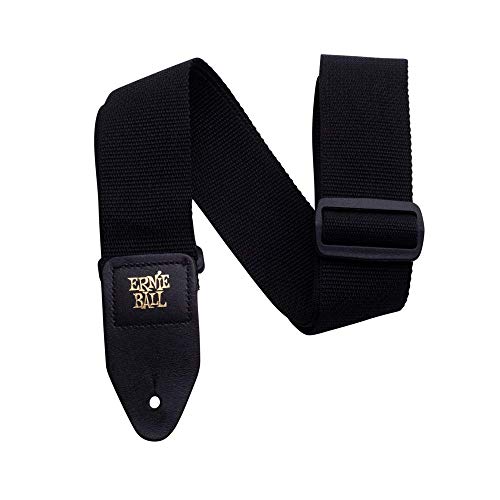 Ernie Ball Gitarrengurt aus Polypropylen, schwarz