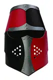 V A H - Normannenhelm rot/schwarz [echtes Handwerk | Made in Germany]