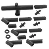 Toddmomy 9-Teiliges Drachenzubehör Drachenbaumaterial Drachenteile Und Zubehör Verbindungsstücke Für Bastelprojekte Ersatz-Drachenrahmen-Verbindungsstücke Teile Für Drachen Für