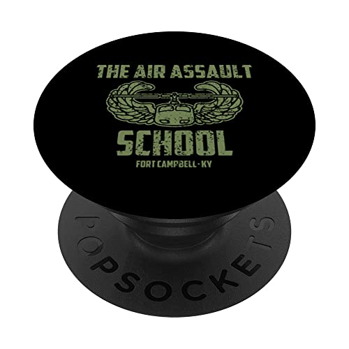 Sabalauski Air Assault School TSAAS 101. Luftlandeplatz der US-Armee PopSockets mit austauschbarem PopGrip