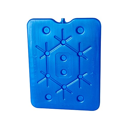 XXL Kühlakku 800 ml – Freezeboard 32 x 25 cm - Extra flaches Kühlelement für Kühlbox, Kühltasche & Eisbox - Kühlpad lebensmittelecht & wiederverwendbar - Kühlblock für Reisen & Camping