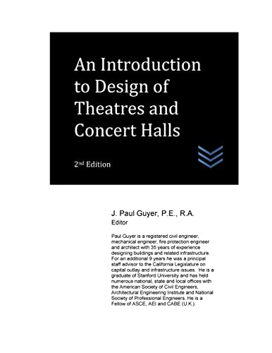 An Introduction to Design of Theatres and Concert Halls (Theatre and Concert Hall Design)