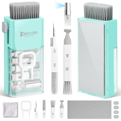 Ordilend Tastatur Reinigungsset, Laptop Reinigungsset, Cleaner Kit for MacBook Handy, Tastaturreiniger mit Bürste Laptop Keyboard Cleaner for Tablet, Computer, Einfach zu Bedienen und zu Tragen