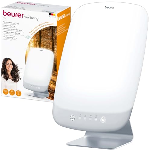 Beurer TL 95 Tageslichtlampe, Simulation von Tageslicht, 10000 Lux, Medizinprodukt, Tageslichtleuchte bei Lichtmangelerscheinung, SunLike® LED-Technologie, mit Dimmer