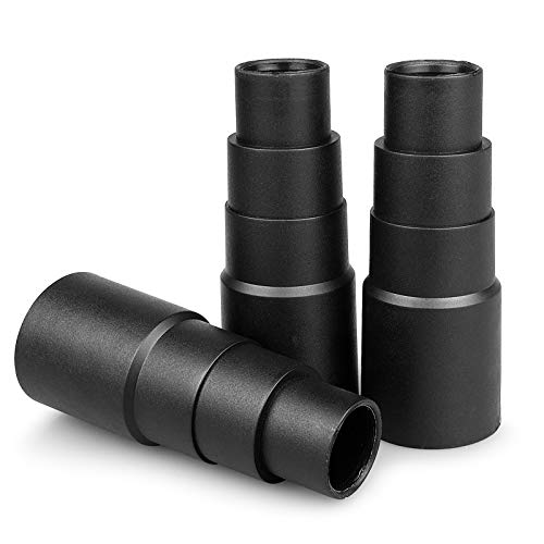 WENRENMK 3 Stück Staubsauger Adapter, Staubsaugerschlauch 20mm-35mm, Staubsauger Adapter Gummi, Kompatibel mit den meisten Marken wie Bosch, Makita und Kärcher