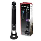 Honeywell QuietSet Tower (8 Geschwindigkeitseinstellungen, Oszillation 80°, Timer-Funktion, Fernbedienung, Dimmoptionen) HYF290