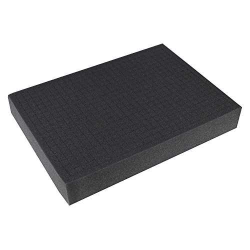 HMF 1451-60 Rasterschaumstoff, Würfelschaum, 440 x 315 mm, Koffereinlage, Tabletop, Höhe: 60 mm