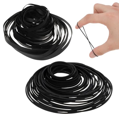 100 Stück Mix Kassettenband Cassette Tape Gummi Riemenscheibe Antriebsriemen Belt Universal Flach Recorder Tape für DVD CD Kassettenrekorder Walkman Laufwerk 40-135mm