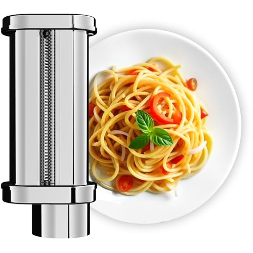 Fentic Nudelmaschine für Spaghetti – Nudelmaschine Elektrische Geeignet für Fentic SM-1504P und SM-1504BM – Edelstahl Nudelschneider – Pasta Maker
