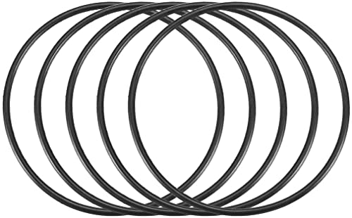 Gummidichtung, O-Ringe Gummidichtung, Buna-N, SealingGasket, Nitrilkautschuk-Dichtungssatz, Nitrilkautschuk-O-Ringe 58 mm Außendurchmesser 54 mm ID 2 mm Breite, metrische Buna-N-Dichtung, 50 Stück (Ju