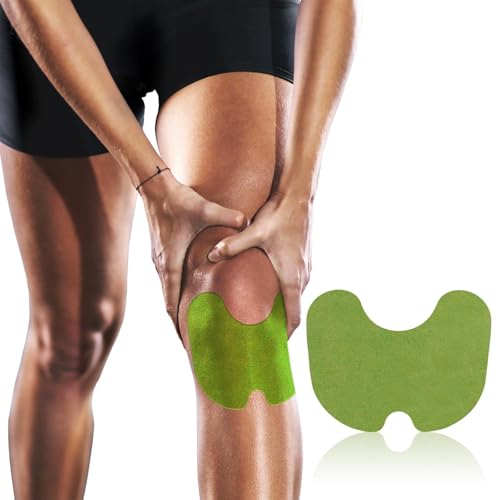 iShanCare Knie Schmerzlinderungspflaster, 24 Stück Wärmepflaster Patch, 8 Stunden tiefe Linderung für Knie, Rücken, Nacken, Schulter