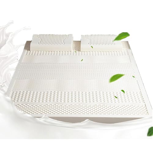 Latexmatratze Schlichtes Design Entspannende Schlafzimmer-Latex-Matratze Mit Topper, Für Zuhause, Schlafzimmer,100x190X3.5cm