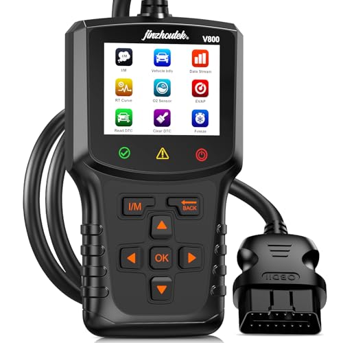 OBD2 Diagnosegerät OBD Auto Diagnose: EOBD Auto Adapter Motor Fehlerauslesegerät Lesegerät mit Vollständigen OBDII Funktionen - KFZ Auslesegerät Deutsch für BMW VW Mercedes Audi Alle OBDII Fahrzeugen