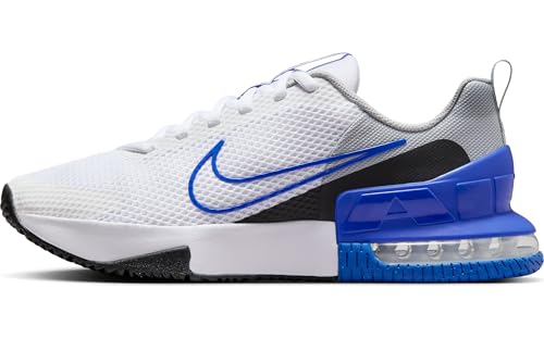 Nike Herren M AIR MAX Alpha Trainer 6 Leichtathletik-Schuh, White/Hyper Royal-Lt Smoke Gre, 47 EU