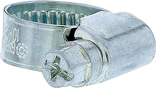 Gardena Schlauchschelle: Edelstahl-Schlauchklemme zur Schlauchbefestigung, Spannbereich 10–16 mm (1/2 Zoll), Bandbreite 9 mm, Schneckengewinde (7190-20)
