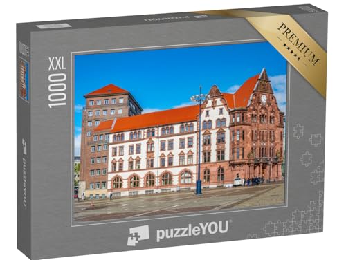 Puzzle 1000 Teile XXL „Friedensplatz im Zentrum von Dortmund, Nordrhein-Westfalen“