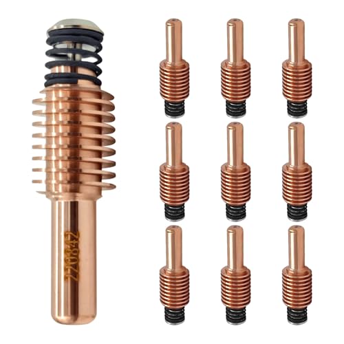 220842 Plasmaelektroden, Plasmaschneid-Verbrauchsmaterialien, Plasmaschneidelektrode, kompatibel mit Hypertherm Powermax 45XP/65/85/105 HRT HRTs MRT (10)