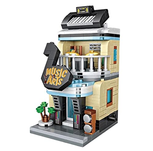 LOZ Bauklötzchen-Set: Musikinstrumentenladen, 353 Teile, für Kinder ab 6 Jahren (unisex), 52 mm x 52 mm