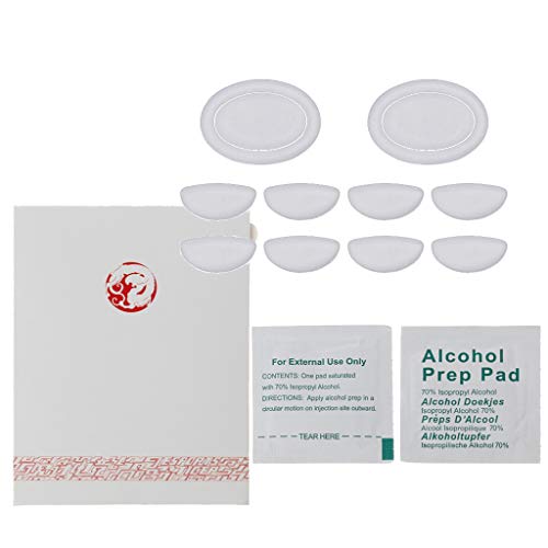ZHAPEG Ersatzfüße für Zowie EC1-B/EC2-B White Glides Gaming-Ersatzfüße, 2 Sets/Packung, verschleißfest