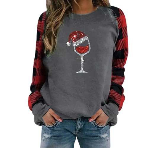 PTLLEND Christmas women activewear sets curvy bademode damen plus size bodies damen shape outdoor hosen strickjacken für damen lang pullover damen winter hosenträger rot hosen damen(White, S)