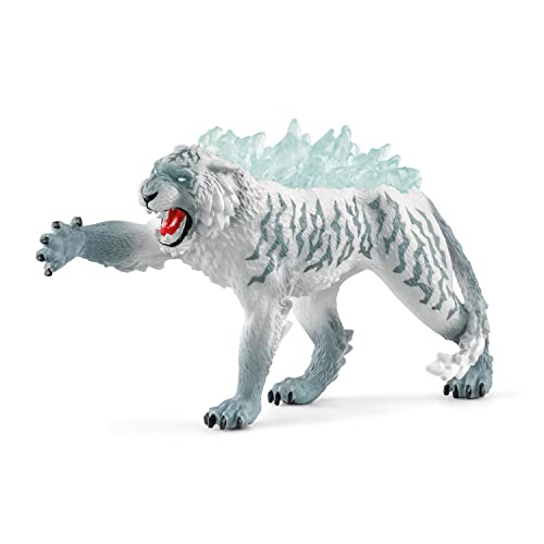 schleich ELDRADOR CREATURES | Eistiger 70147 | ELDRADOR schleich Monster Spielfigur mit transparenten Rückenkristallen | tolles Geschenk für Mädchen und Jungen | Spielzeug ab 7 Jahren | 14 x 5 x 8 cm