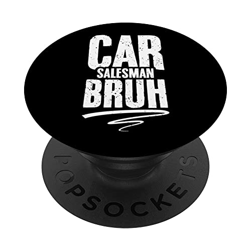 Lustiger Auto-Verkäufer Bruh für einen Autohändler, Fahrzeug-Verkäufer PopSockets mit austauschbarem PopGrip
