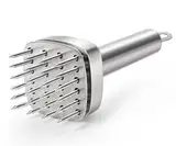 Aliglow 304 Edelstahl Fleischklopfer Nadel Fleisch Hammer Hammer Werkzeug Pounder Zum Zartmachen und Schlagen von Steak, Rindfleisch, Schweinefleisch, Huhn, BBQ und Geflügel