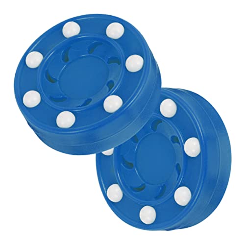 Supvox 2er Set Rollhockey Pucks Für Straßenhockey Professionelle Trainingspucks Für Inline Hockey Geeignet Für änner Und Frauen Farbe Zufällig