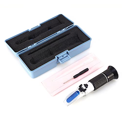 100% Brandneues Tragbares Frostschutz-Refraktometer, Frostschutz-Tester, Flüssigkeits-Refraktometer RHA-503ATC Frostschutz-Detektor-Tester, Frostschutz-Flüssigkeits-Refraktometer