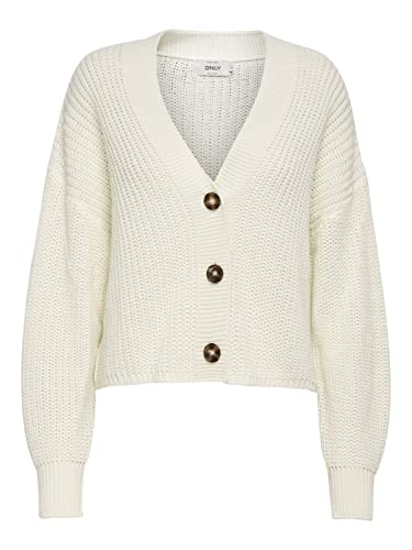 ONLY Damen ONLCAROL Nice L/S Cardigan KNT NOOS 15211521, Jet Stream, M