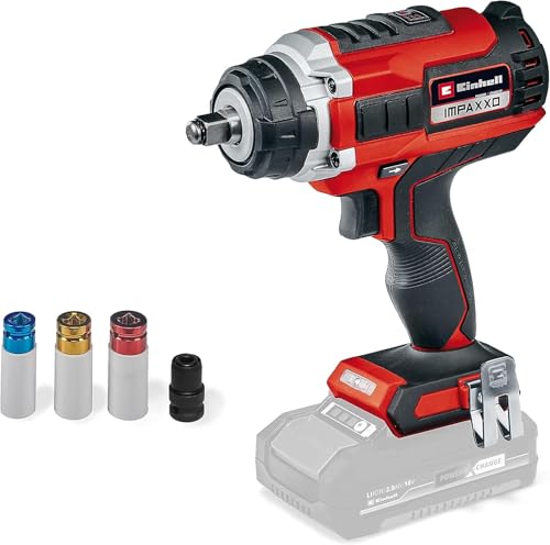Einhell Professional Akku-Schlagschrauber IMPAXXO 18/400 Power X-Change (Li-Ion, 18 V, 400 Nm, 3-Gang-Getriebe, Bürstenloser Motor, Lieferung ohne Akku & Ladegerät)