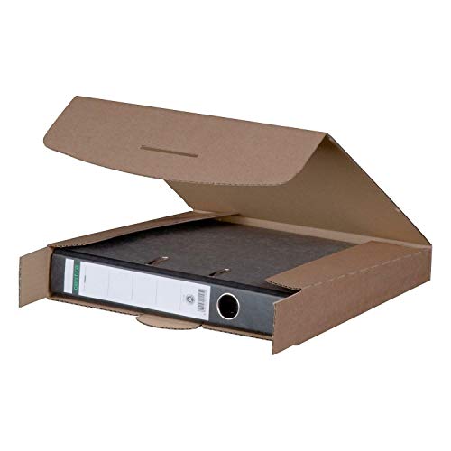 Ordnerversandbox 50B braun 320 x 288 x 50 mm Versandkarton Ordner 20 Stück