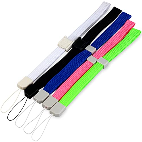 OSTENT 5 x Handgelenkriemen für Nintendo Wii Remote Controller DSi/DS Lite/3DS/PSP/DV Konsole
