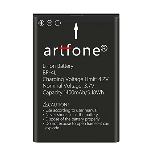 artfone BP-4L Akku(1400mAh),für C1/C1+/CS182/CS188/C1 4G/C1+ 4G/A400
