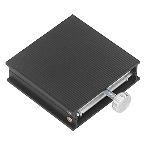 Laborhebungsplattform Ständer Aluminiumlegierung Labor Labor -Jacktabelle Zum Messen von Werkzeugen 30 Kg Lastlager für Verschiedene Ebenen Messwerkzeuge oder Andere Laborgeräte Geeignet (BLACK)